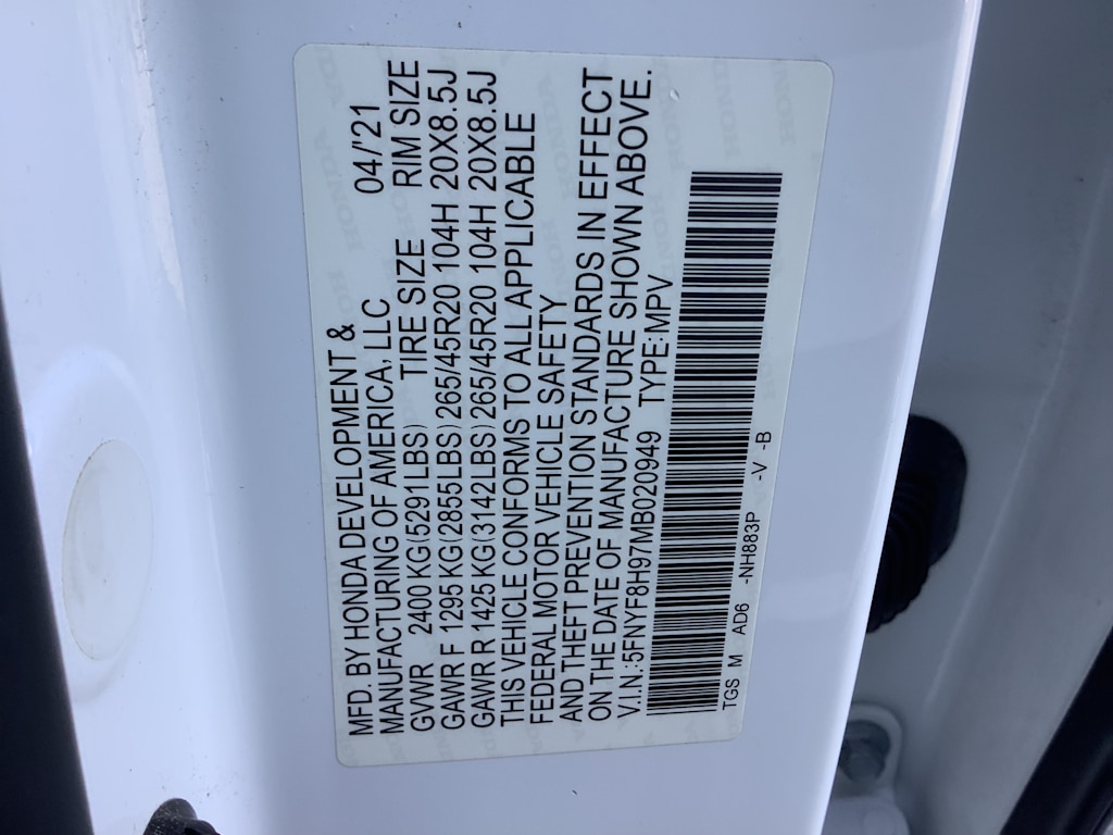 Thumbnail: 2021 Honda Passport - 19