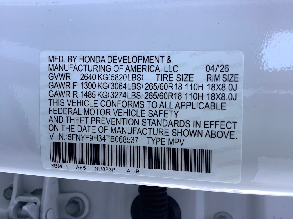 Thumbnail: 2026 Honda Passport - 18