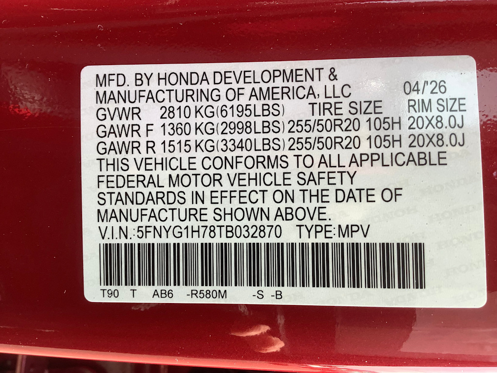 Thumbnail: 2026 Honda Pilot - 18