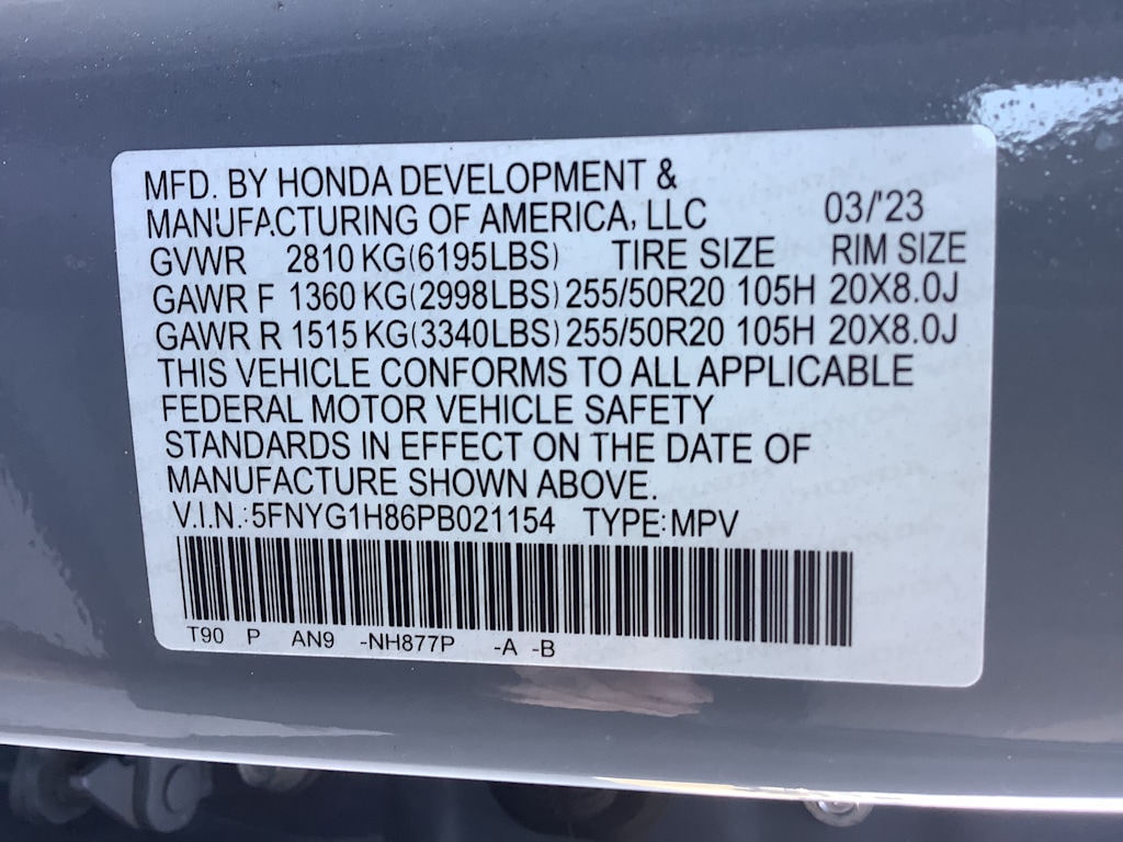 Thumbnail: 2023 Honda Pilot - 18