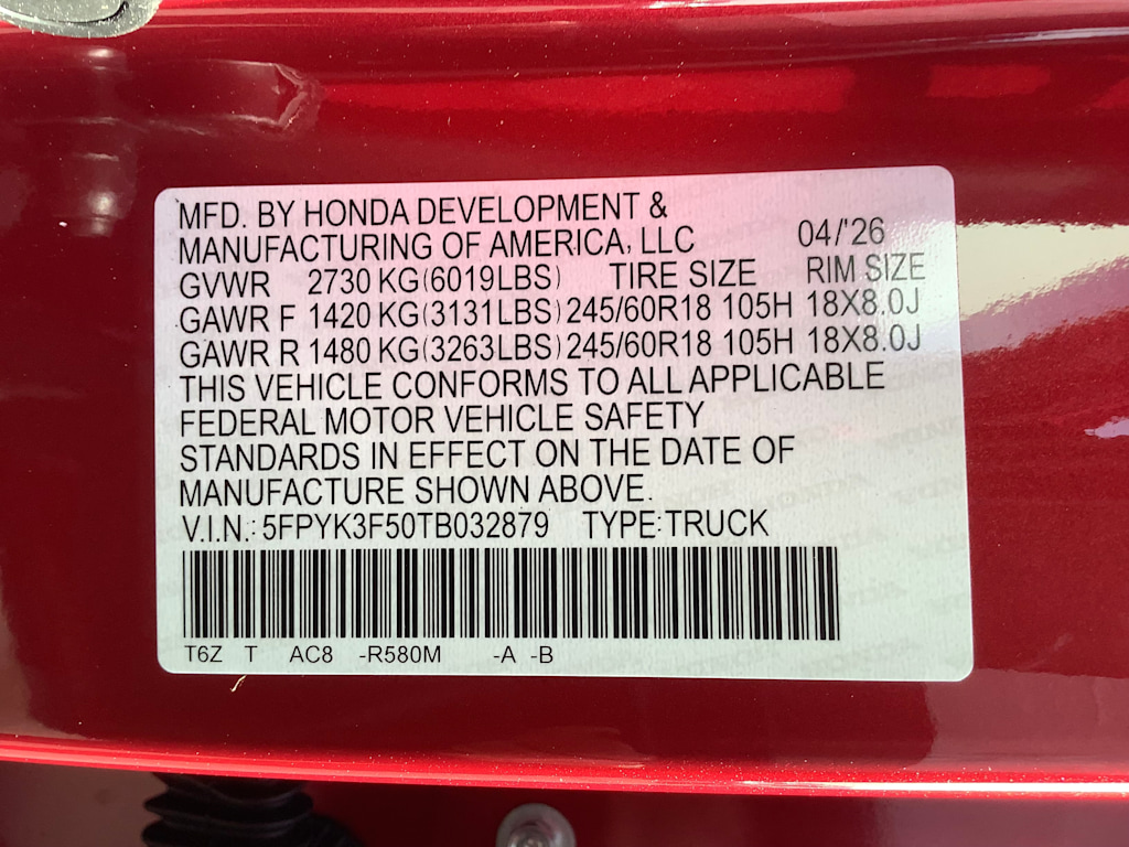 Thumbnail: 2026 Honda Ridgeline - 18
