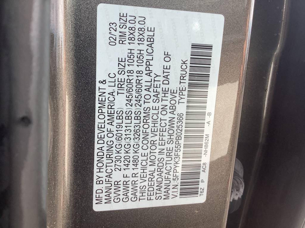 Thumbnail: 2023 Honda Ridgeline - 17