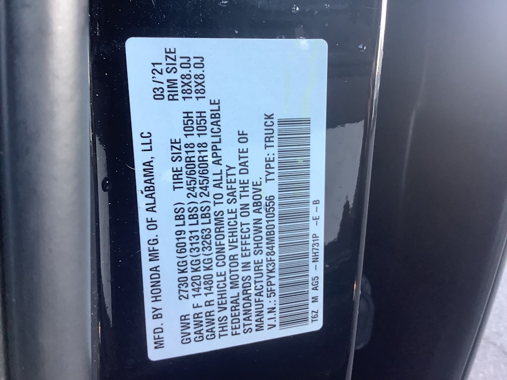 Thumbnail: 2021 Honda Ridgeline - 19