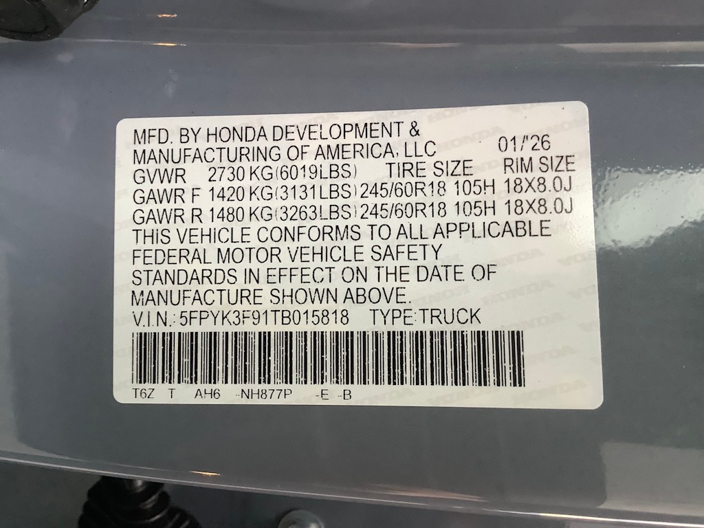 Thumbnail: 2026 Honda Ridgeline - 20