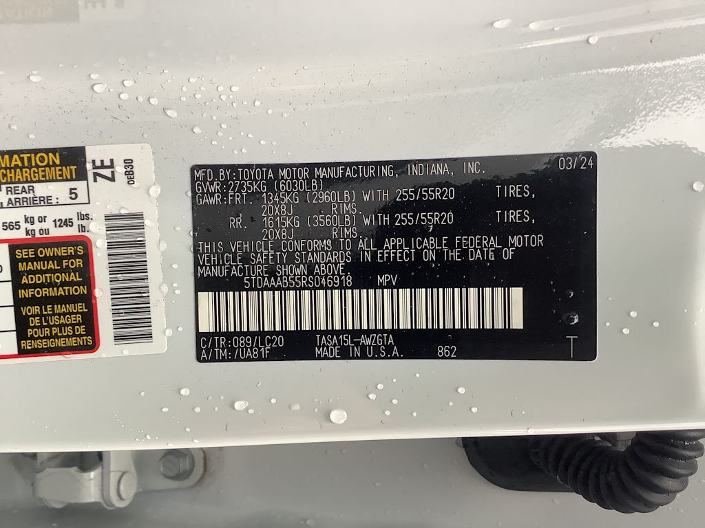 2024 Toyota Grand Highlander Limited 19