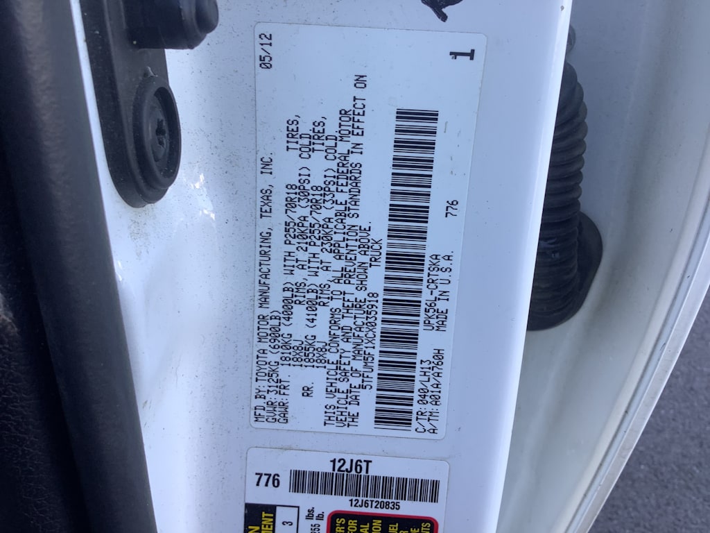 2012 Toyota Tundra  17