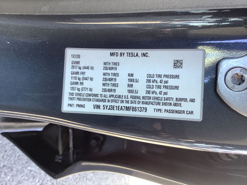 Thumbnail: 2021 Tesla Model 3 - 6