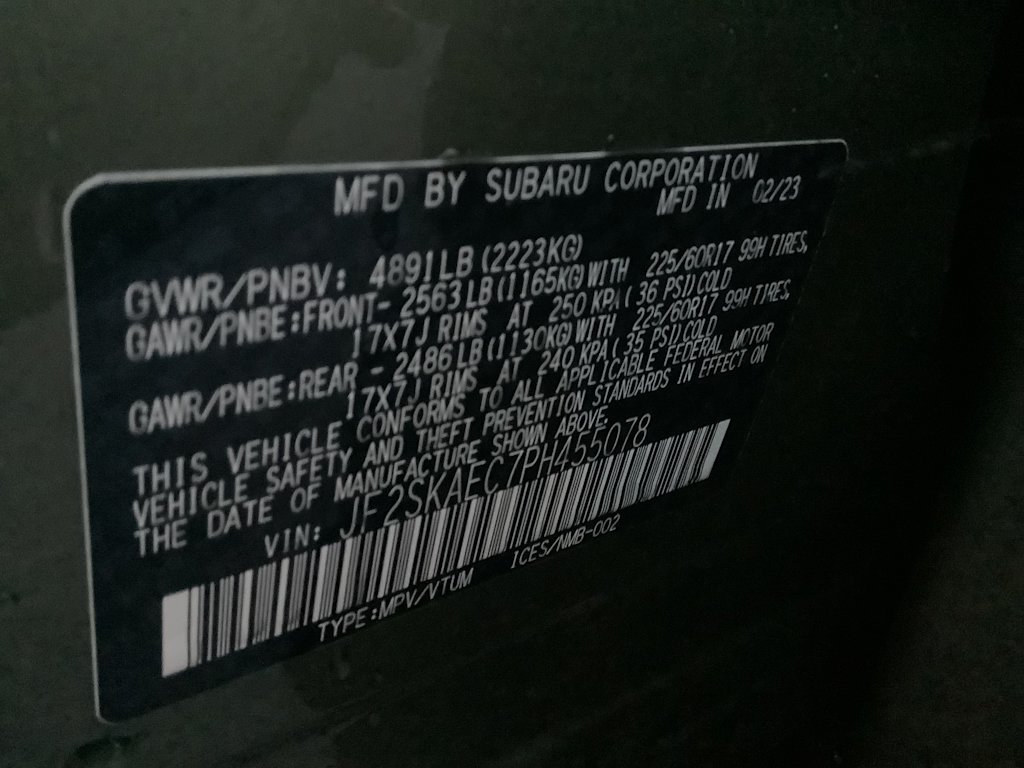 2023 Subaru Forester Premium 18