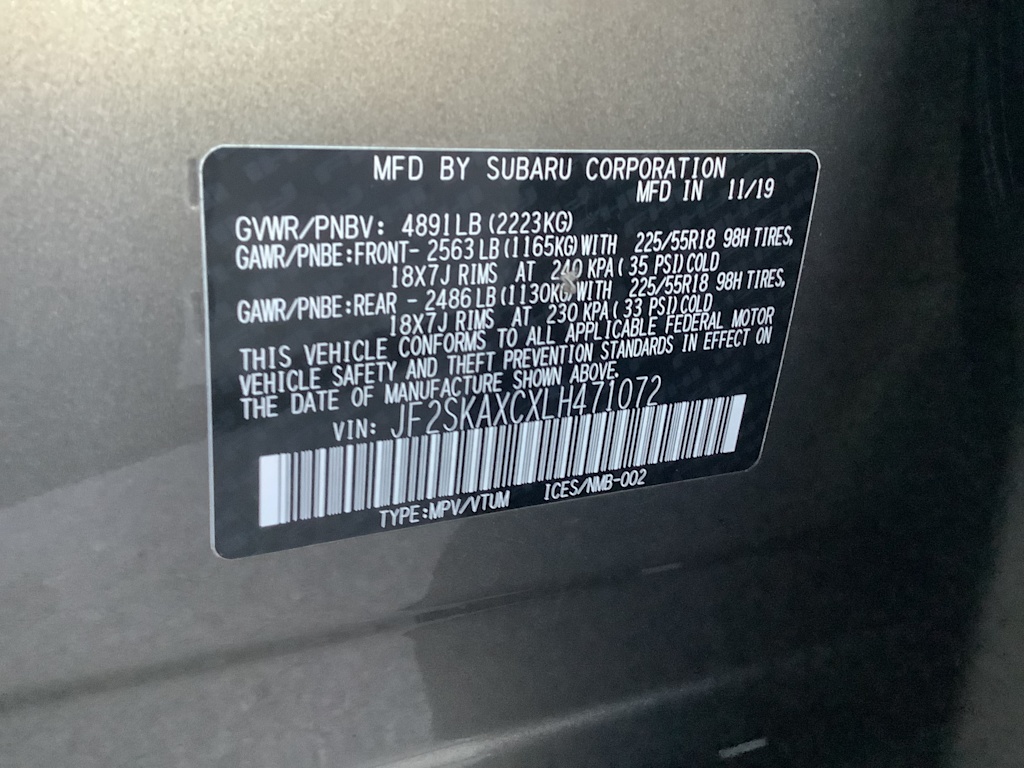 Thumbnail: 2020 Subaru Forester - 18