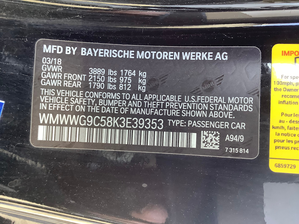 Thumbnail: 2019 MINI Cooper - 17