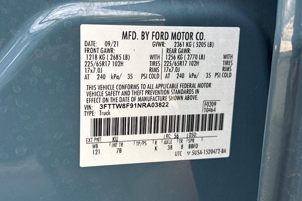 Thumbnail: 2022 Ford Maverick - 16