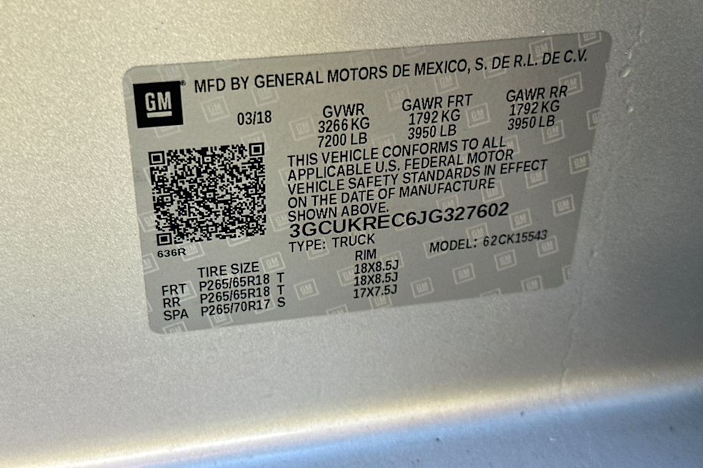 Thumbnail: 2018 Chevrolet Silverado 1500 - 15