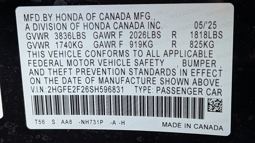 Thumbnail: 2025 Honda Civic - 18