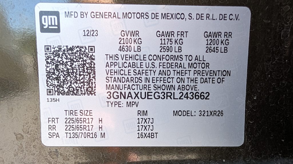 Thumbnail: 2024 Chevrolet Equinox - 19