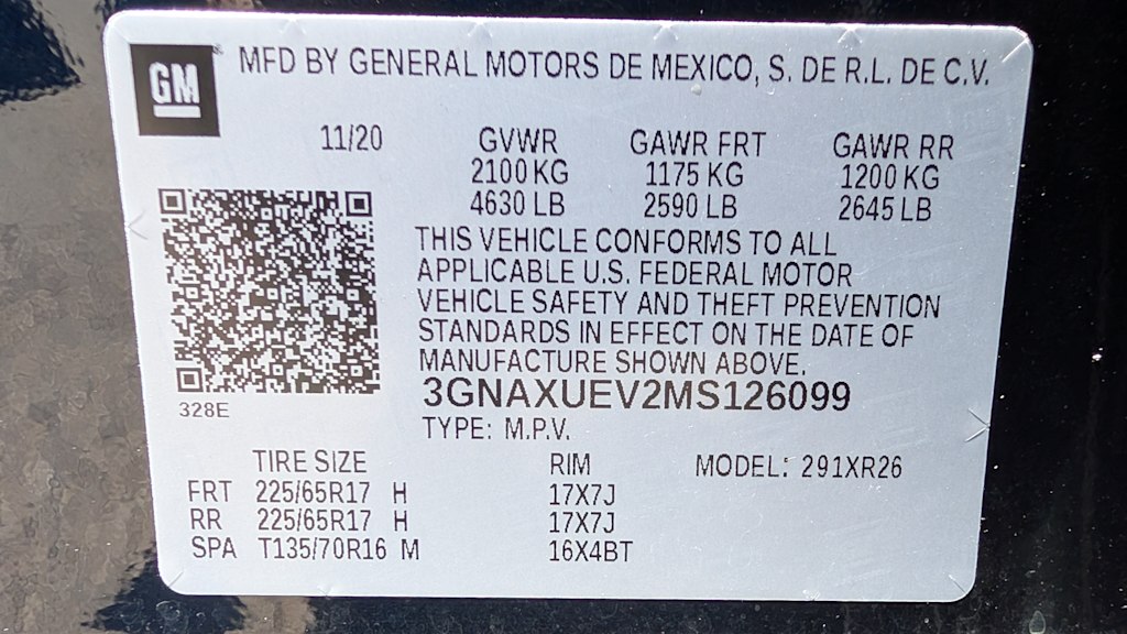 Thumbnail: 2021 Chevrolet Equinox - 20