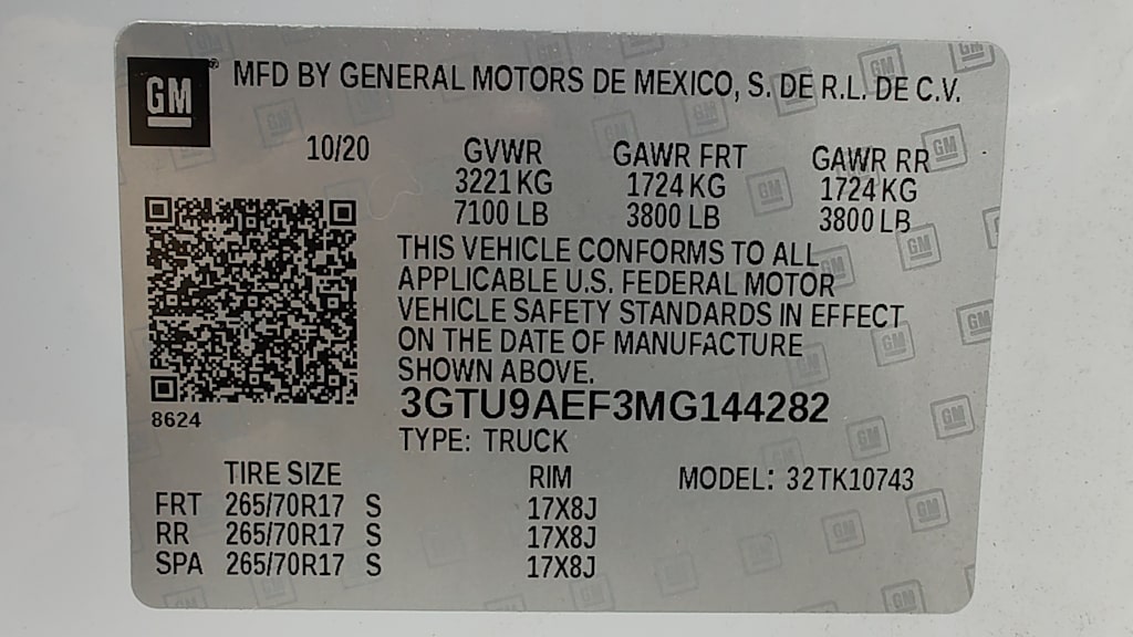 Thumbnail: 2021 GMC Sierra 1500 - 19