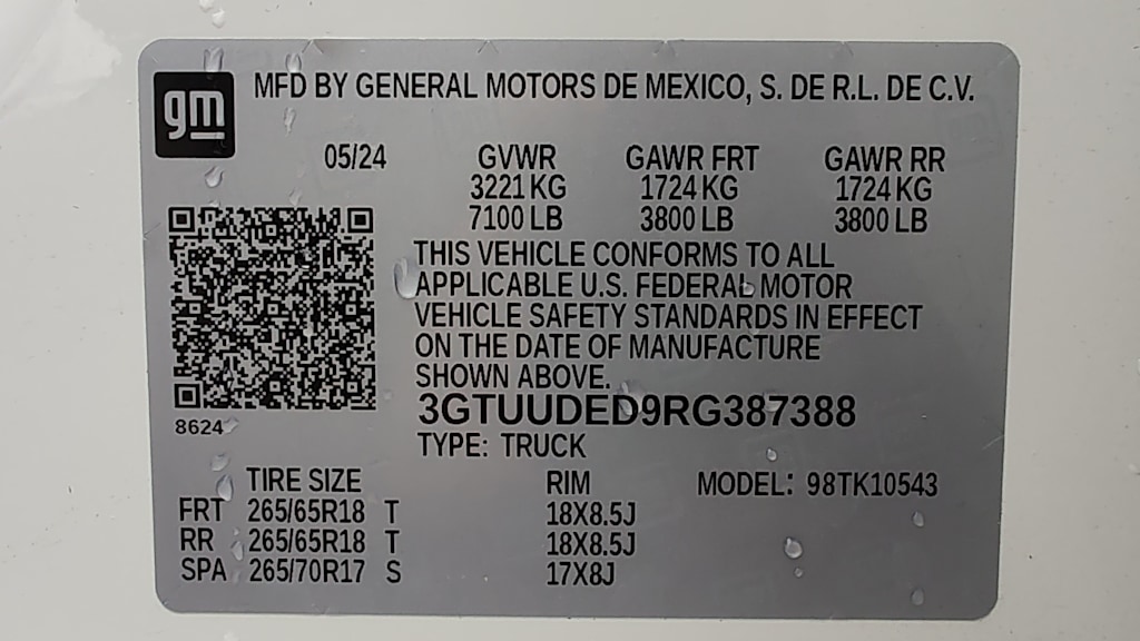 Thumbnail: 2024 GMC Sierra 1500 - 19