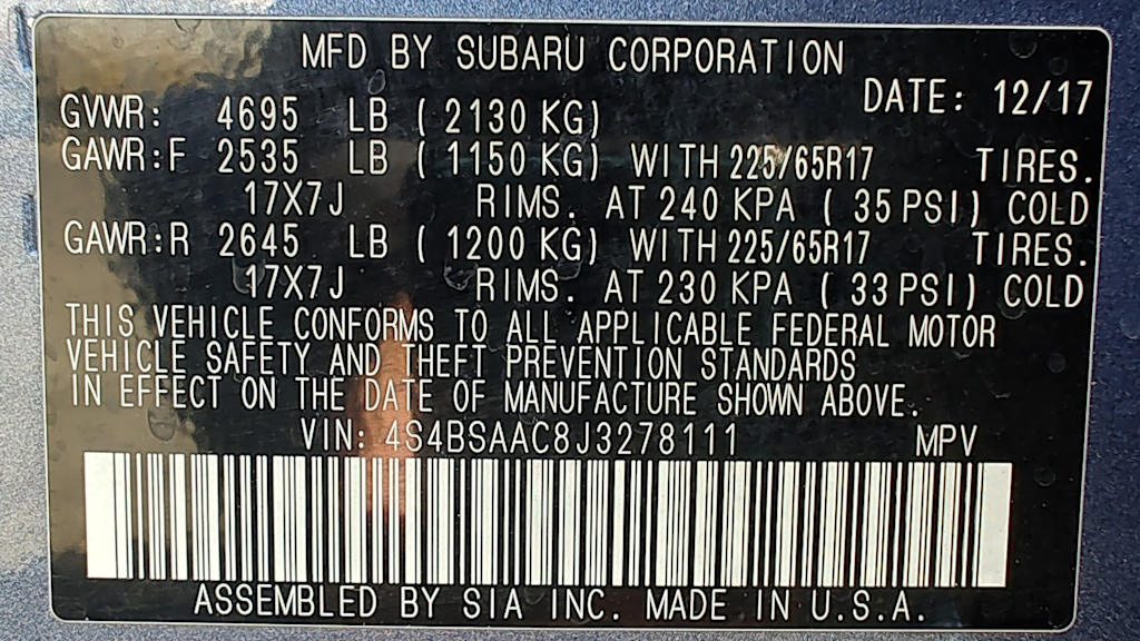 Thumbnail: 2018 Subaru Outback - 20