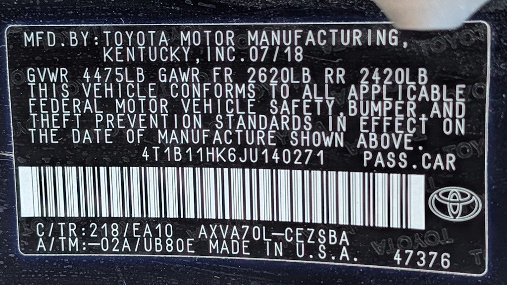 Thumbnail: 2018 Toyota Camry - 20