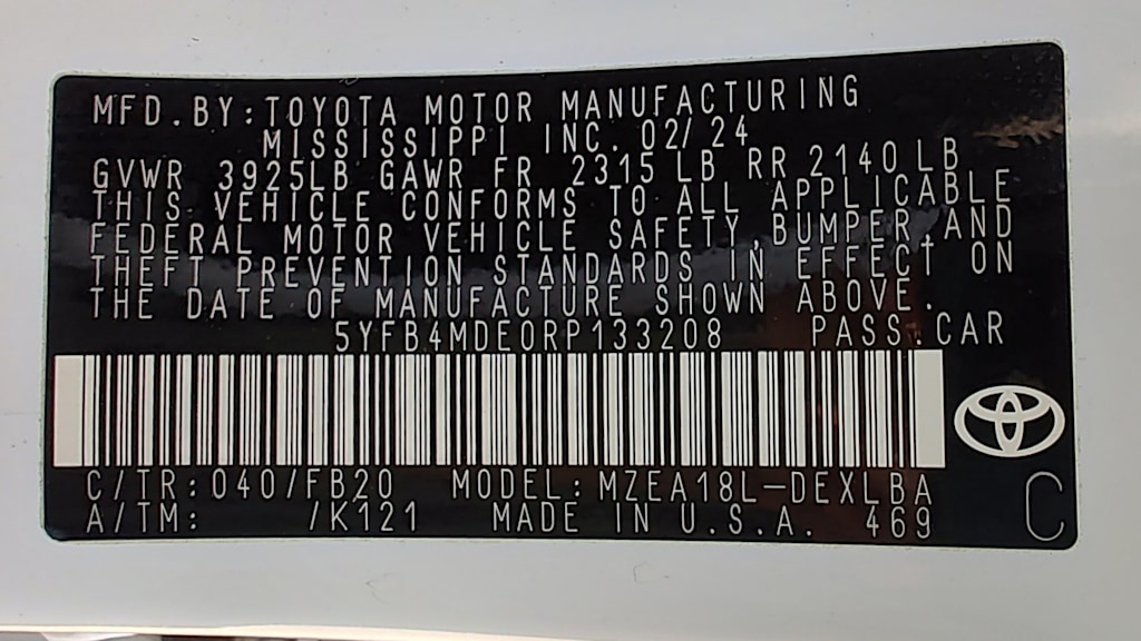 Thumbnail: 2024 Toyota Corolla - 20