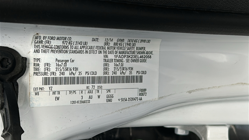 Thumbnail: 2014 Ford Focus - 17