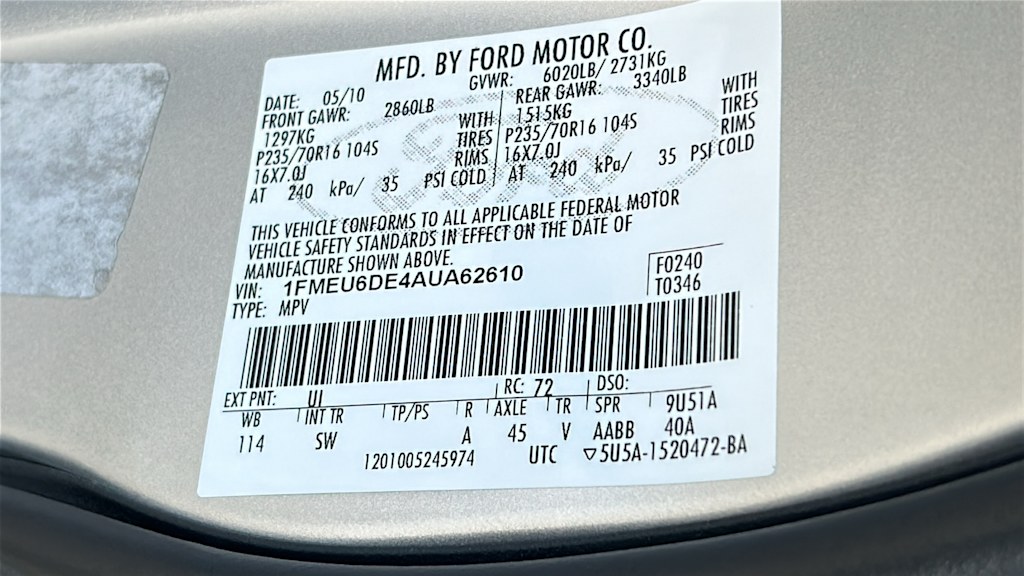 Thumbnail: 2010 Ford Explorer - 19
