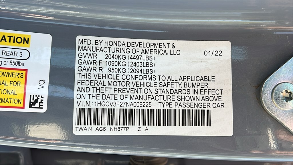 Thumbnail: 2022 Honda Accord - 19