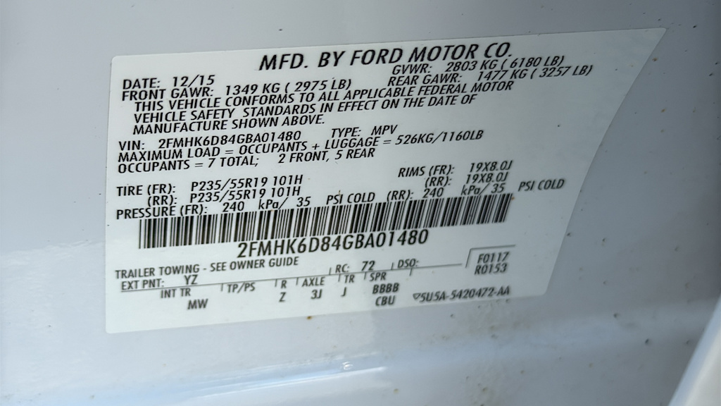 Thumbnail: 2016 Ford Flex - 18