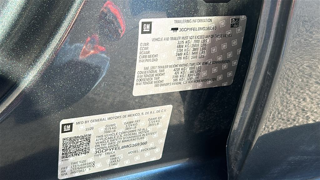 Thumbnail: 2021 Chevrolet Silverado 1500 - 18