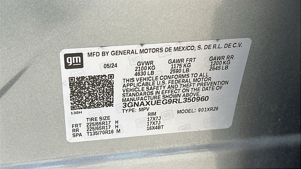 Thumbnail: 2024 Chevrolet Equinox - 19