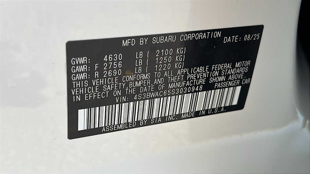 Thumbnail: 2025 Subaru Legacy - 19