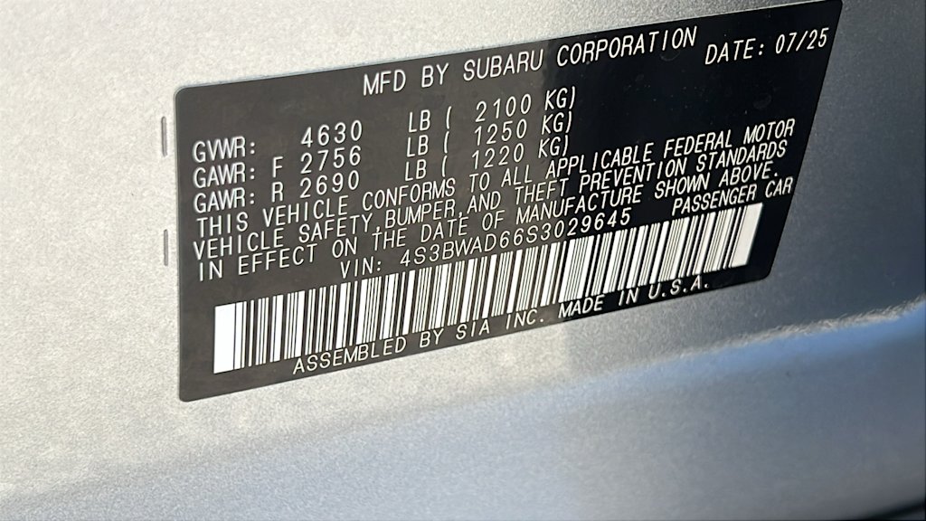 Thumbnail: 2025 Subaru Legacy - 19