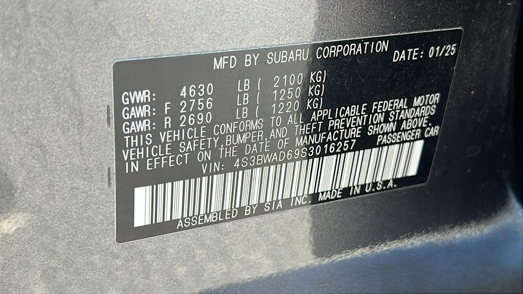 Thumbnail: 2025 Subaru Legacy - 19