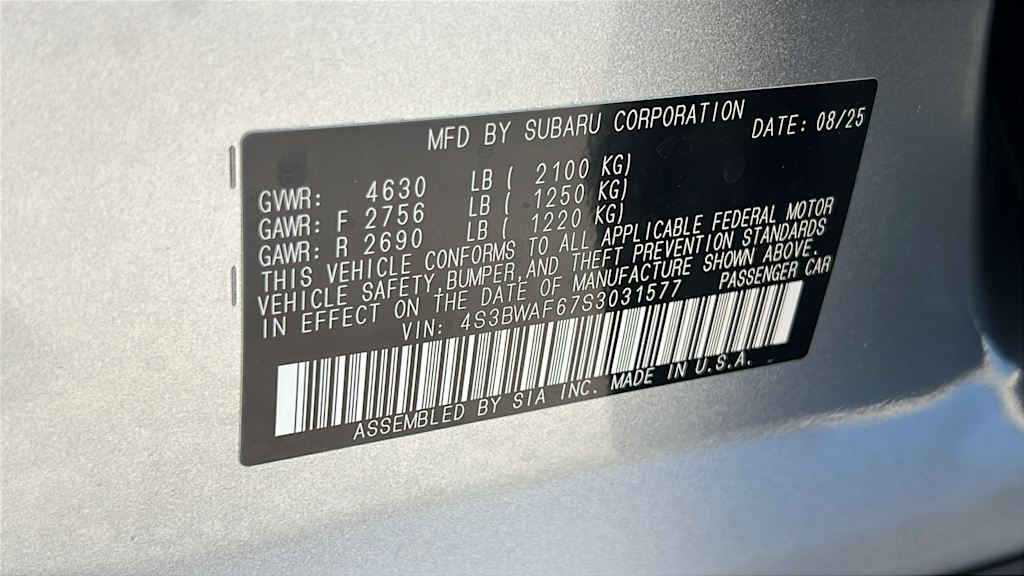 Thumbnail: 2025 Subaru Legacy - 19