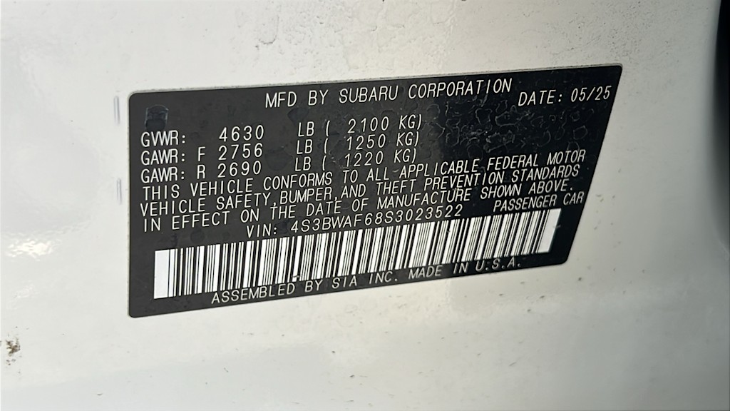 Thumbnail: 2025 Subaru Legacy - 19