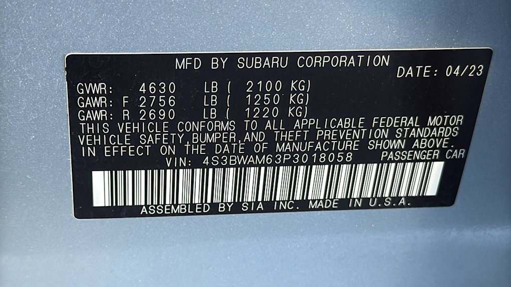 Thumbnail: 2023 Subaru Legacy - 18