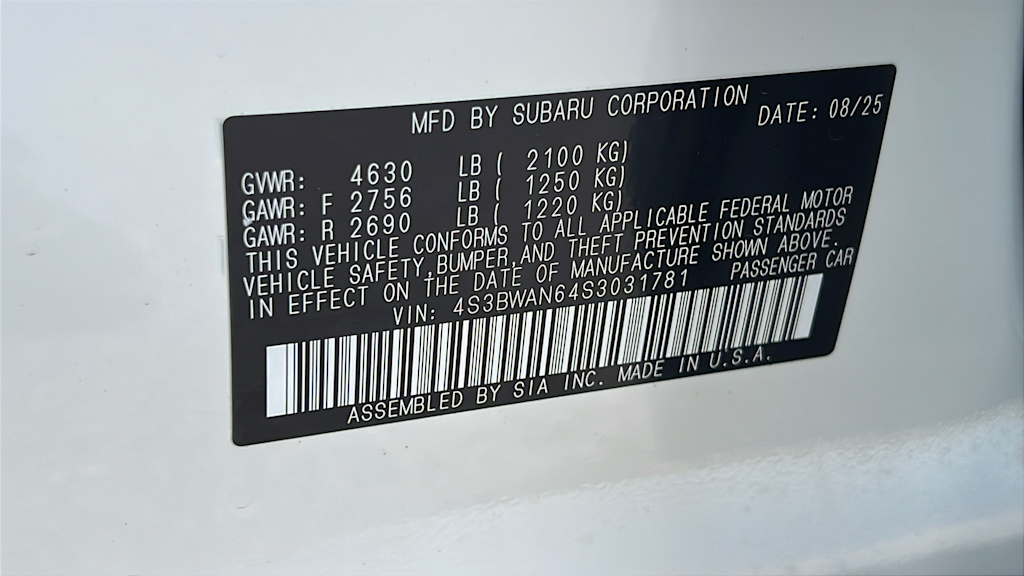 Thumbnail: 2025 Subaru Legacy - 19