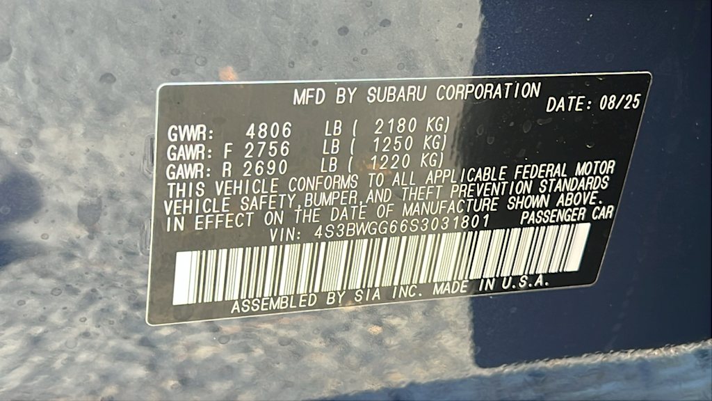 Thumbnail: 2025 Subaru Legacy - 19