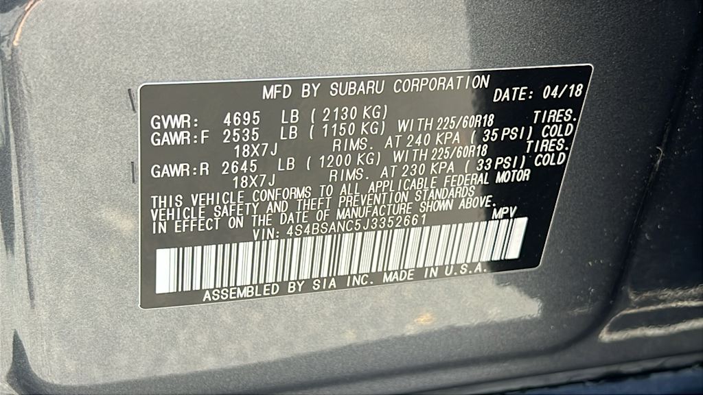 Thumbnail: 2018 Subaru Outback - 19