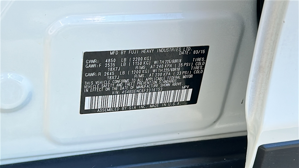 Thumbnail: 2015 Subaru Outback - 17