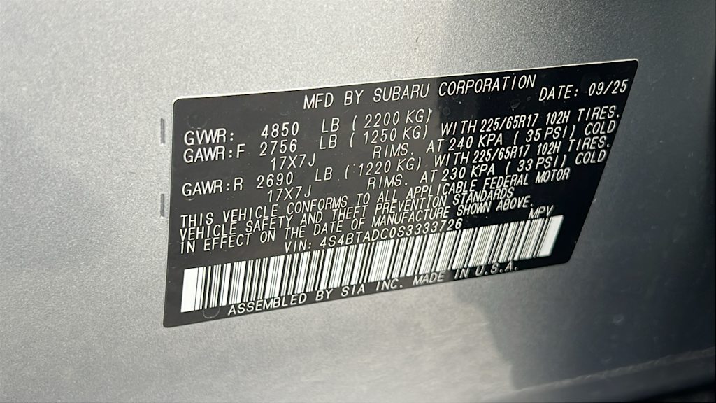 Thumbnail: 2025 Subaru Outback - 19