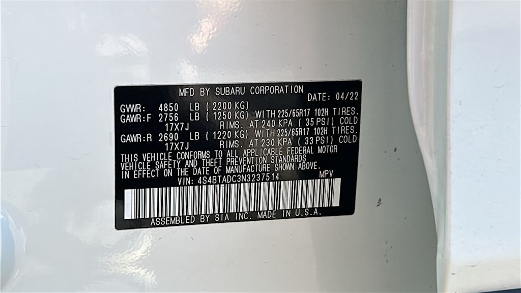 Thumbnail: 2022 Subaru Outback - 19