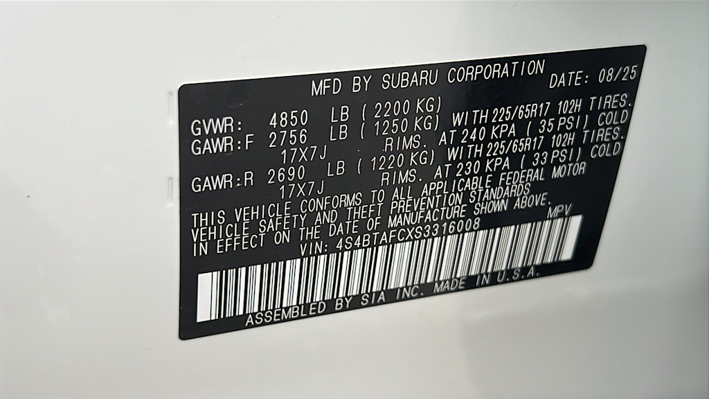 Thumbnail: 2025 Subaru Outback - 19