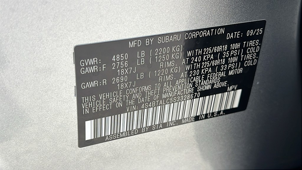 Thumbnail: 2025 Subaru Outback - 19