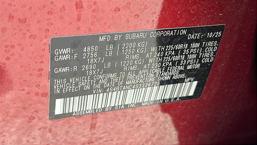 Thumbnail: 2025 Subaru Outback - 19