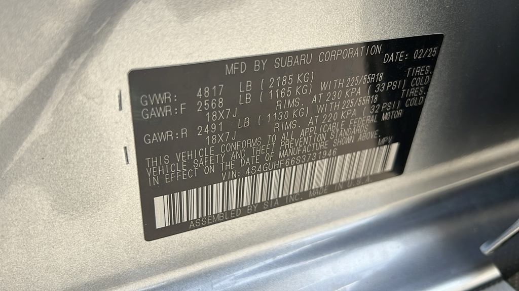 2025 Subaru Crosstrek Sport 19