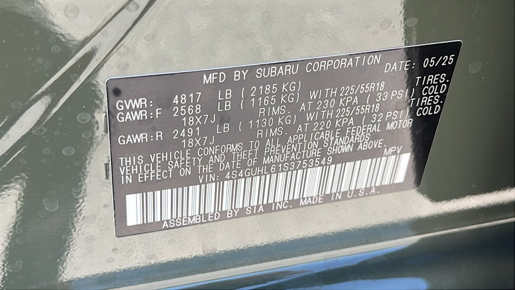 Thumbnail: 2025 Subaru Crosstrek - 19