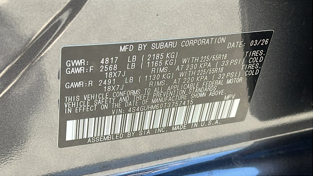 Thumbnail: 2026 Subaru Crosstrek - 19
