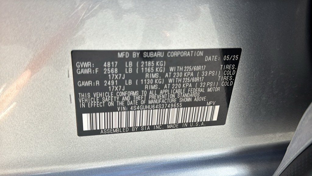 Thumbnail: 2025 Subaru Crosstrek - 19