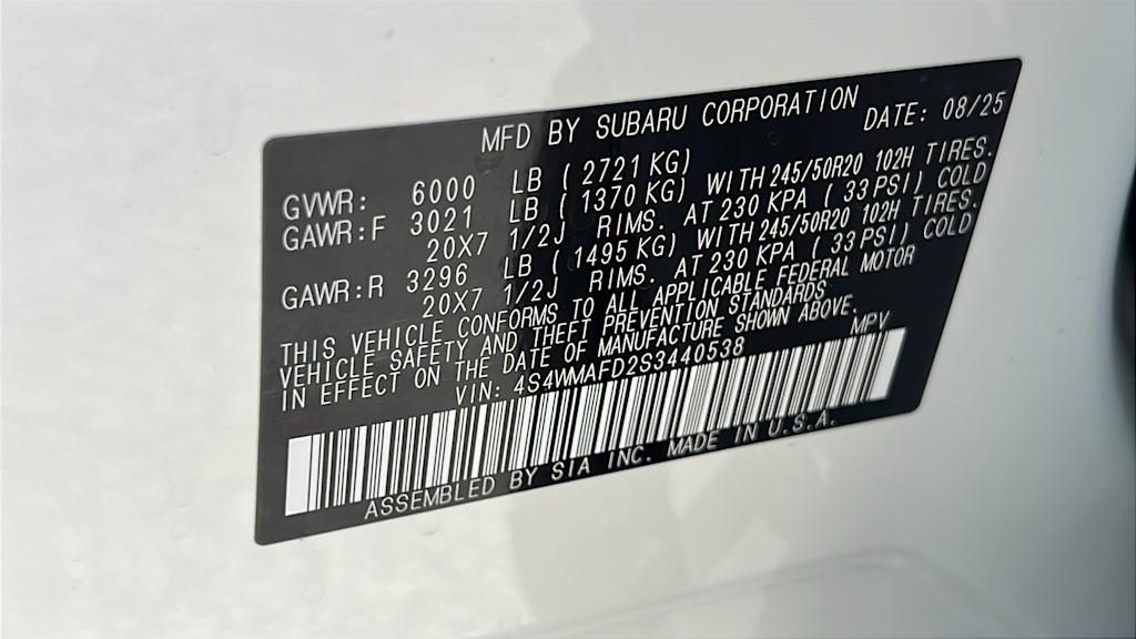 Thumbnail: 2025 Subaru Ascent - 18